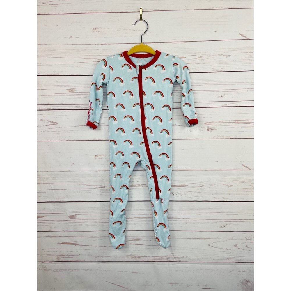 KicKee Pants Rainbow Pajamas 3-6 Months